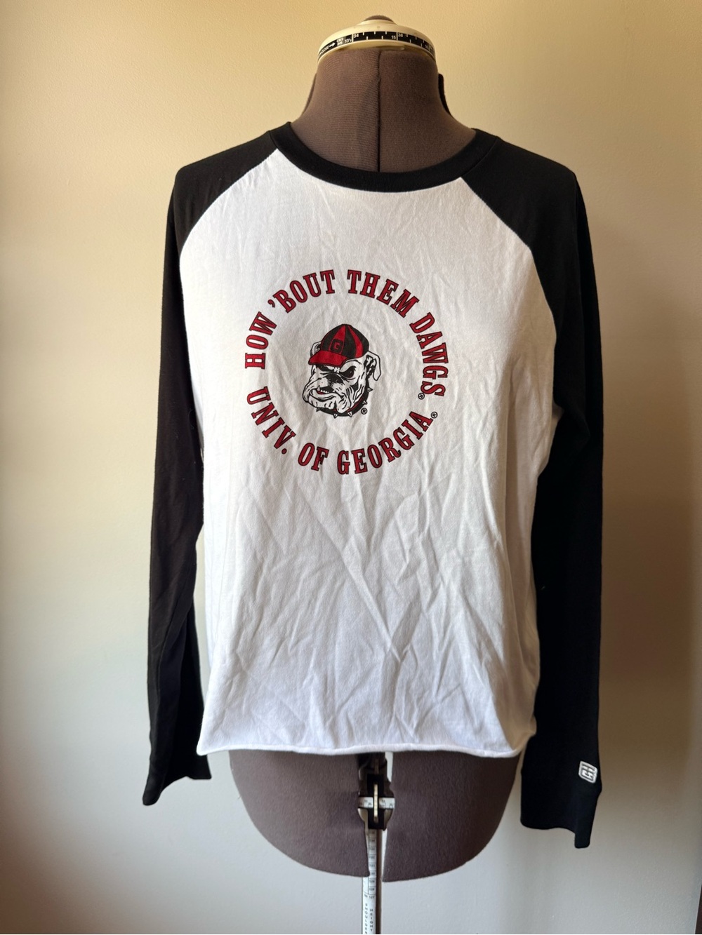University of Georgia 'How 'Bout Them Dawgs' Raglan Tee